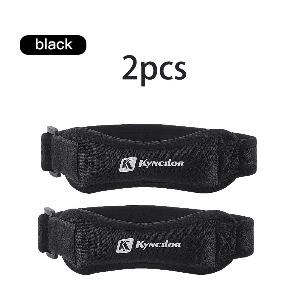 Running Belt - قطعتان من دعامات الركبة القابلة للتعديل،
