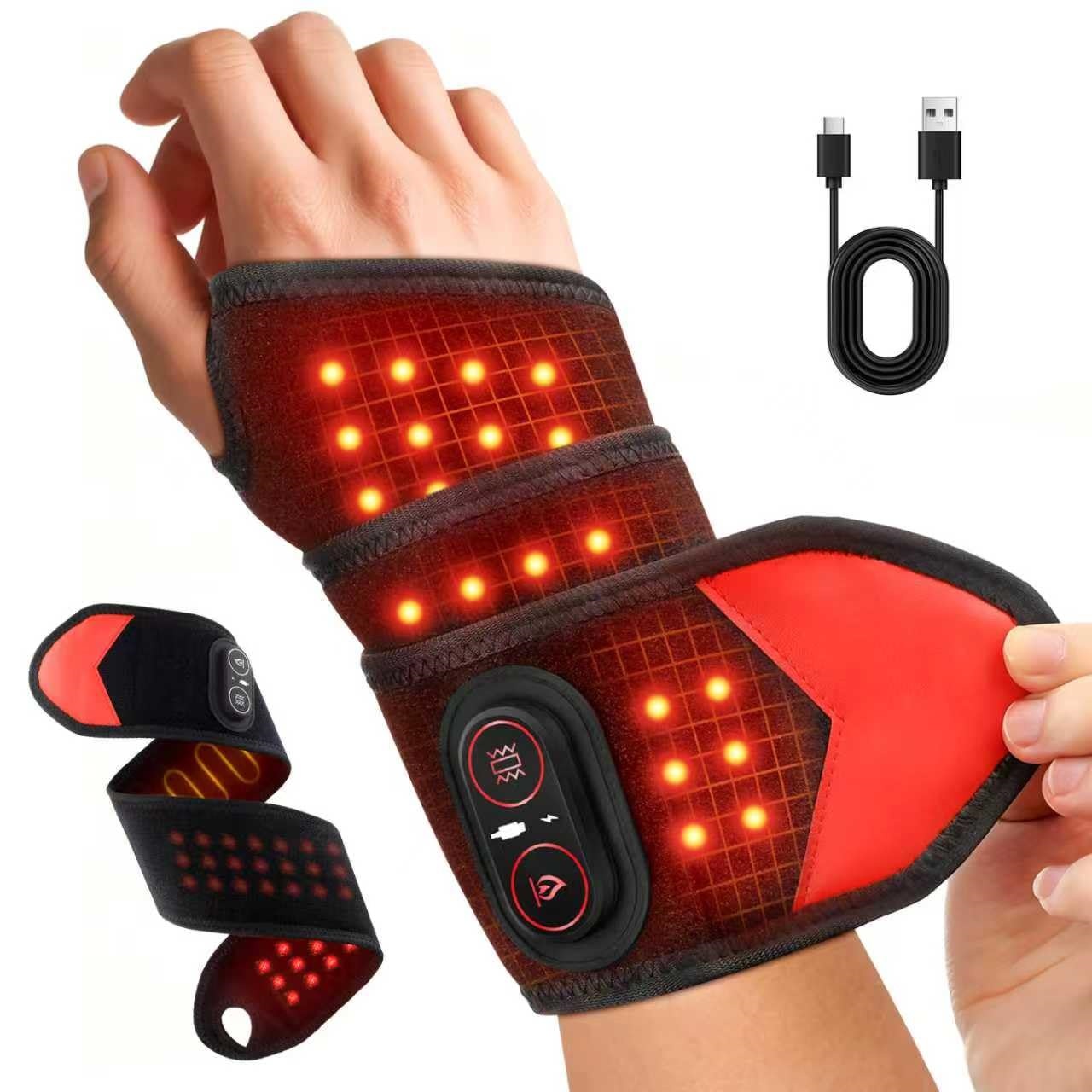 حزام العلاج بالضوء الأحمر المح - مراجعة Ankle Brace وسعره