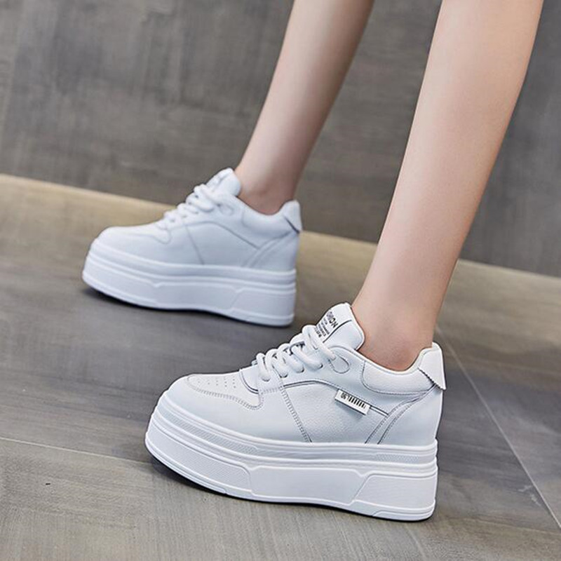 9 سنتيمتر جلد طبيعي العلامة ال - مراجعة Running Shoes Women وسعره