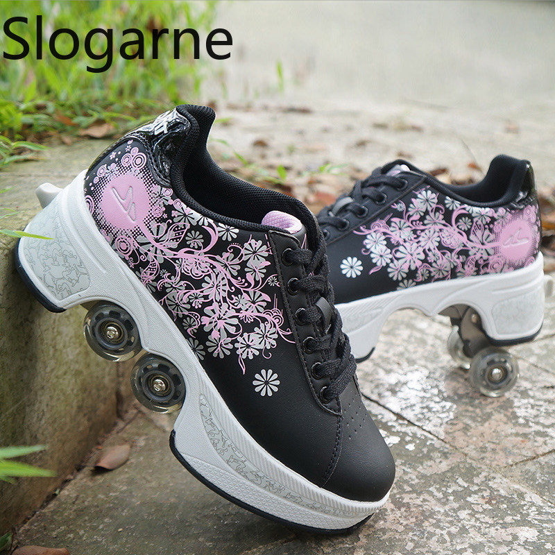 النساء 4 عجلات تشوه زلاجات دوا - مراجعة Running Shoes Women وسعره