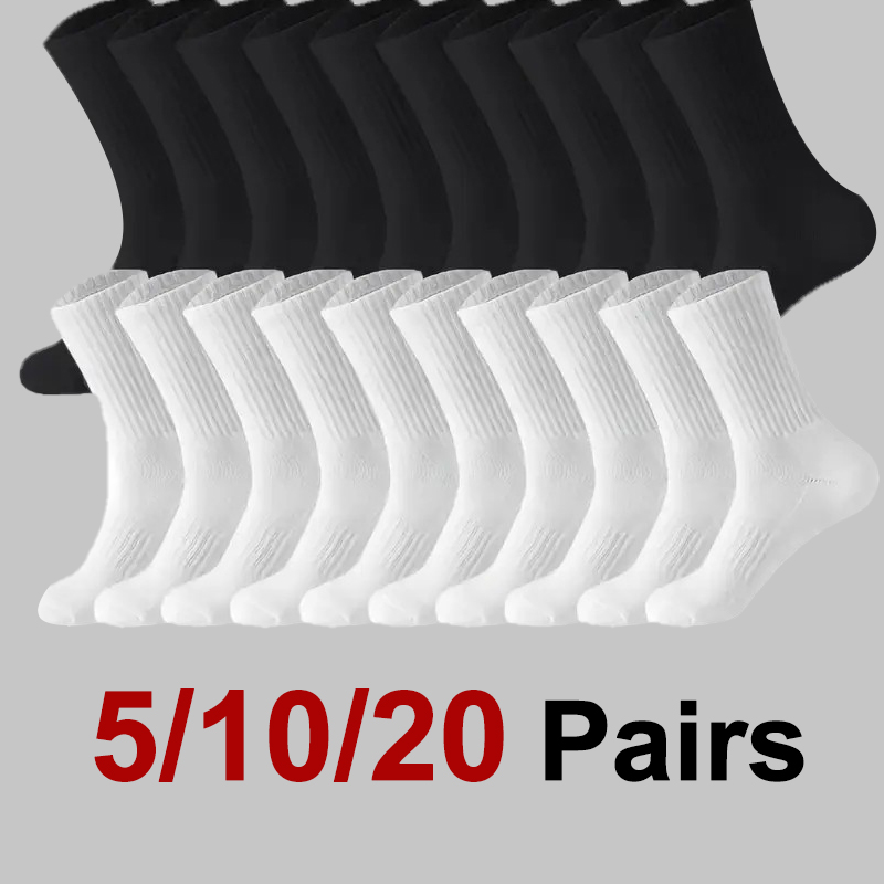 5/10/20 أزواج من الجوارب الرجا - مراجعة Sports Socks وسعره